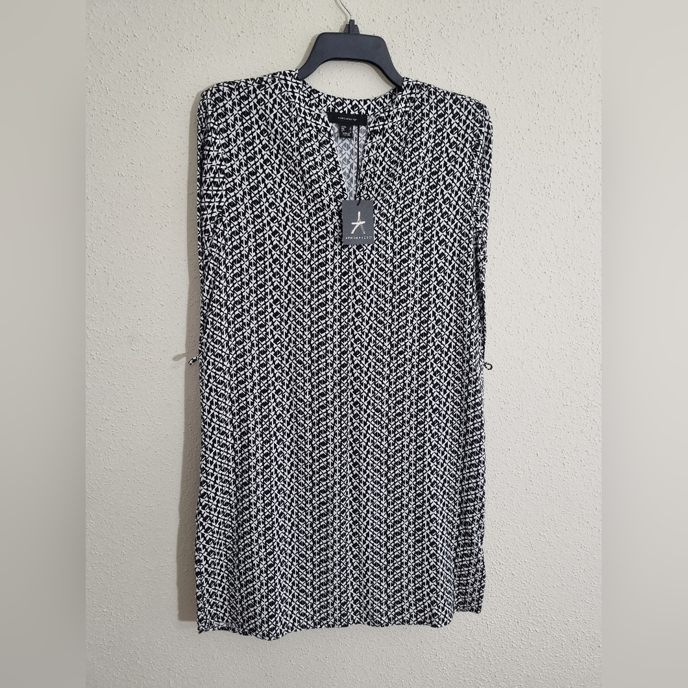 Atmosphere Monochrome Geometric Dress Black & White Size USA (6), UK (10). - Picture 10 of 10